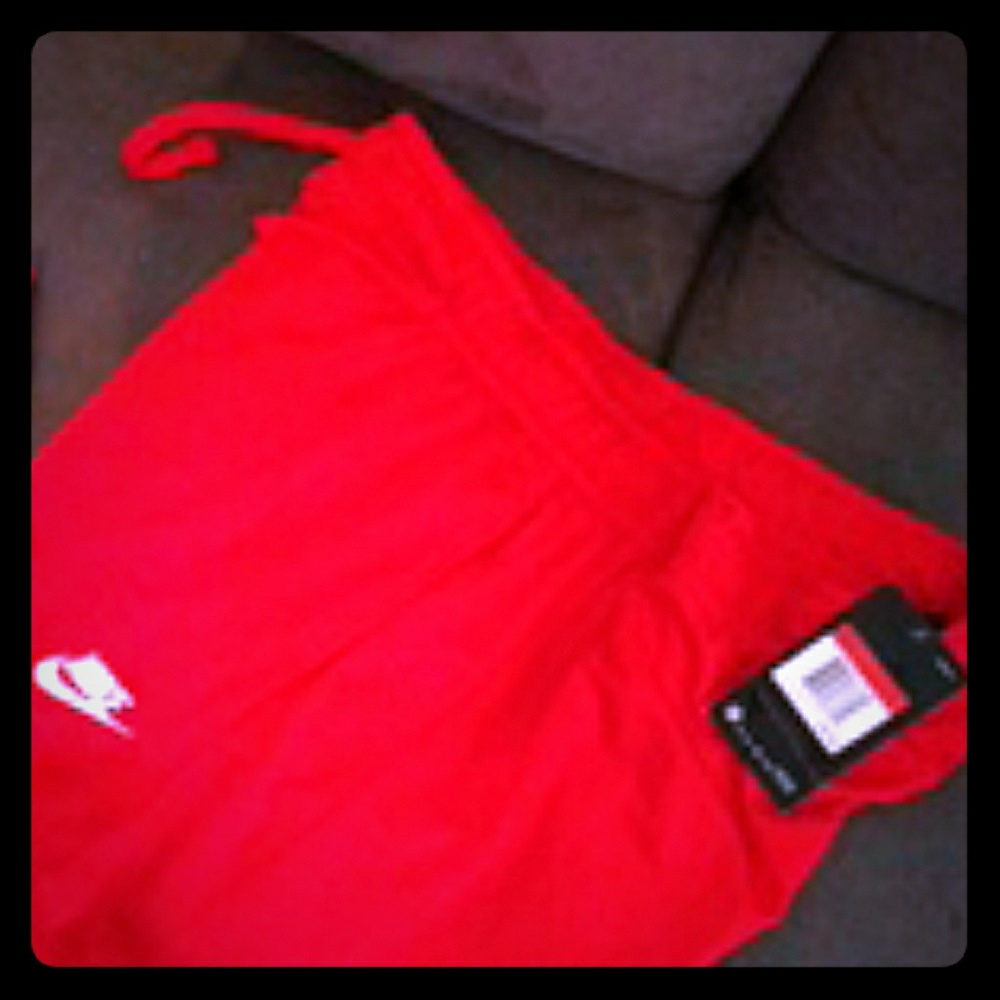 Red nike jumpsuit